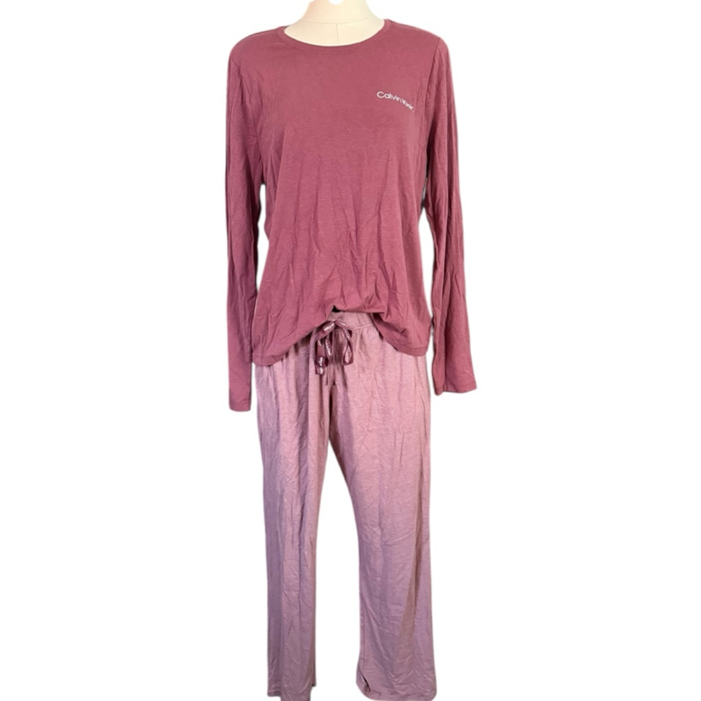 CALVIN KLEIN NWT womens dusty rose colored pajama set